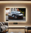 Bugatti Chiron Glowing Frame | Glowing Portrait | The Glow Frame Co.
