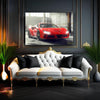 Ferrari F8 Glowing Headlight Portrait |Glowing Portrait | The Glow Frame Co.