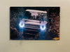 Defender Head Light Glowing Portrait | High Gloss | The Glow Frame Co.