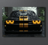 Dodge Challenger SRT Glowing Headlight Frame | Glowing Portrait | The Glow Frame Co.