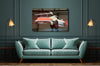 Porshe 911 GT 3 Back Brake Light Glowing Portrait | High Gloss | The Glow Frame Co.