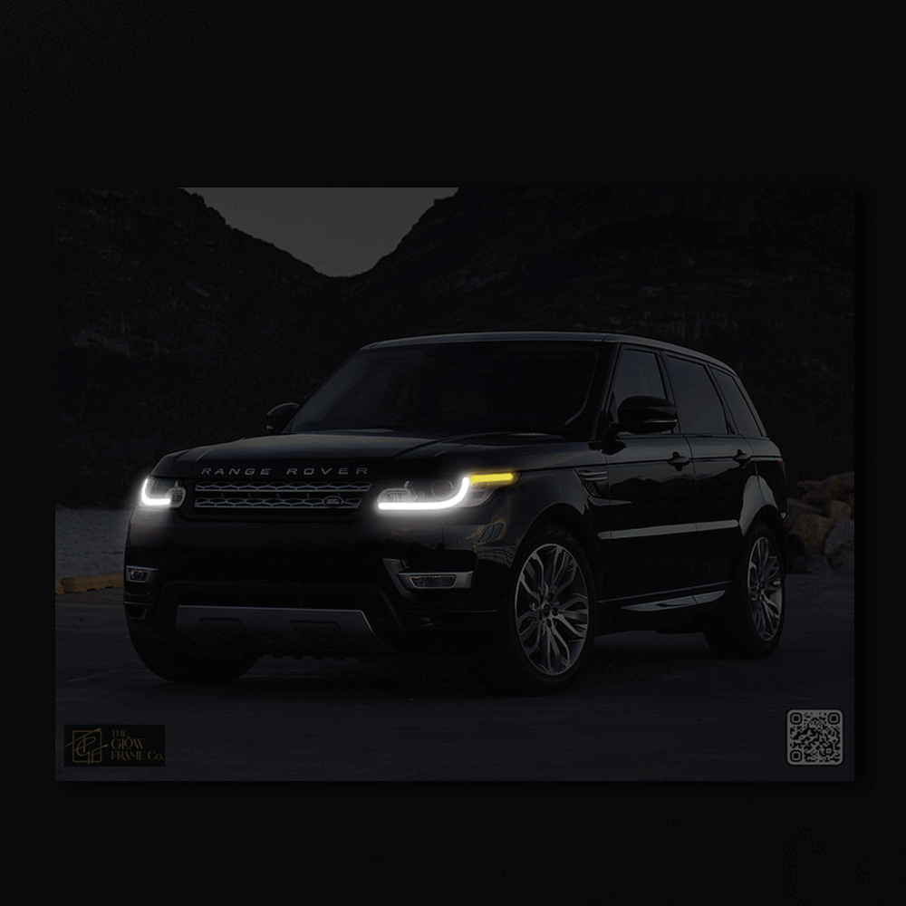 Range Rover Glowing Frame | Glowing Portrait | The Glow Frame Co. | Hi